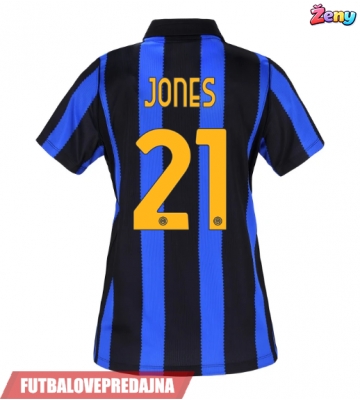 Lacne Ženy Futbalové dres Inter Milan Curtis Jones #21 2026-27 Krátky Rukáv - Domáci